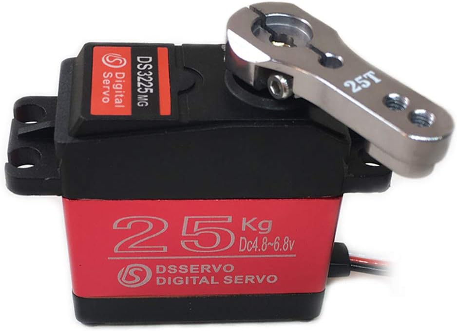 Annimos Pack of 2 Digital Servo 25KG High Torque Waterproof