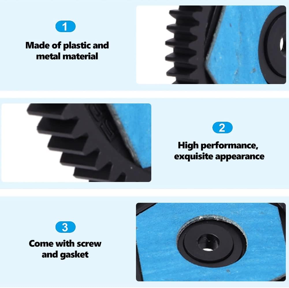 T Best Metal 56T Spur Gear and 12T Motor Gear for SCX10 RC Car