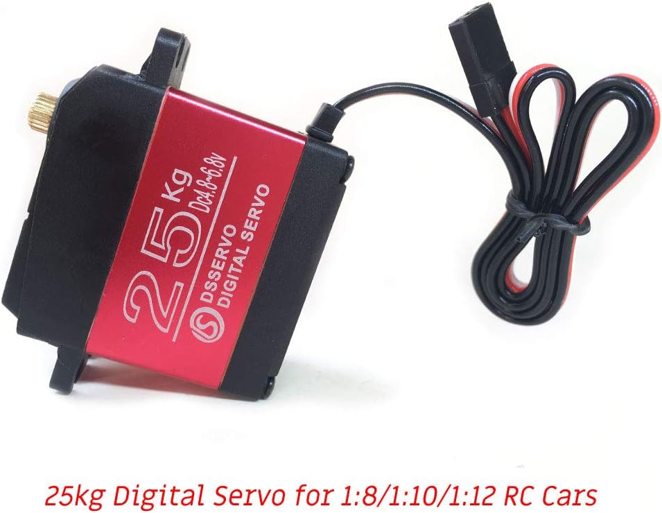 Annimos Pack of 2 Digital Servo 25KG High Torque Waterproof