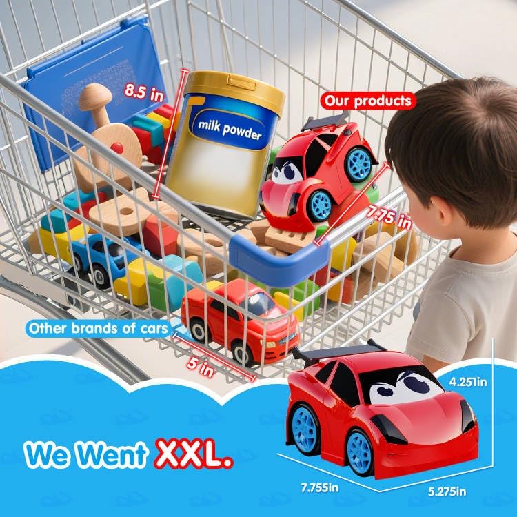 Aeroquest Remote Control Car with Lights and Sounds RC Toy