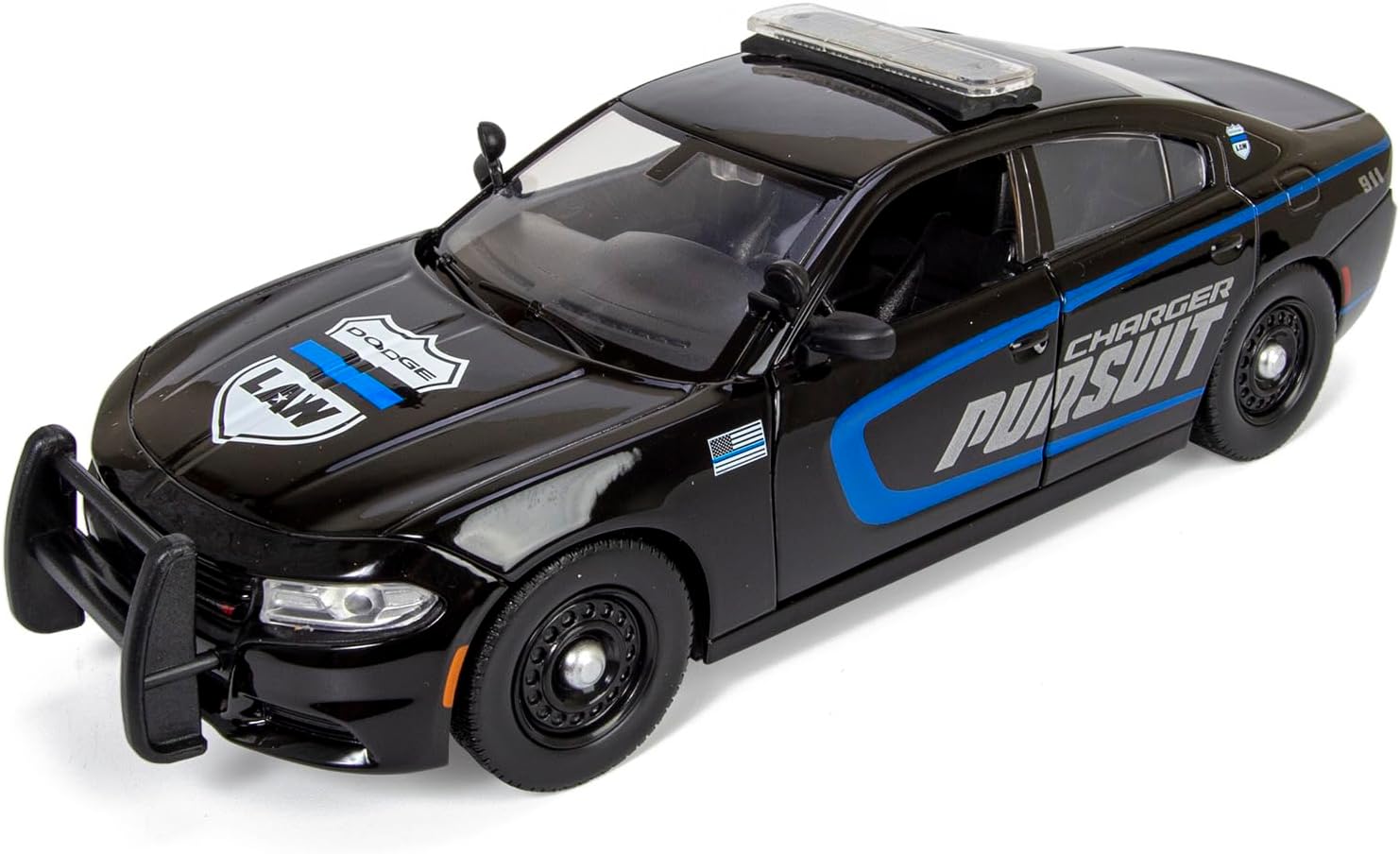 All Star Toys 1/24 Scale Charger Enforcer Police Pursuit Car Diecast