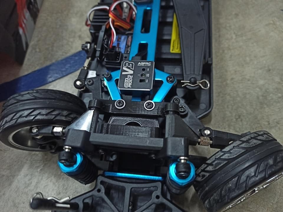 Agfrc Dual-Gain Drift RC Gyro Aluminum Case for RC Car Truck Boat