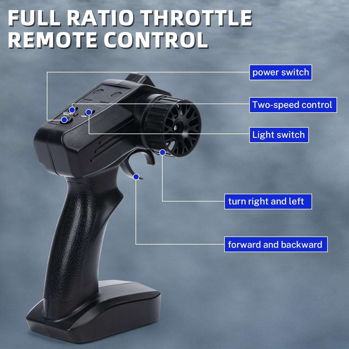 Acammzar 1/16 RC Drift Car 25KM/H 4WD Remote Control Car