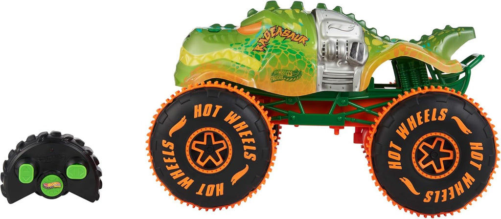 Mattel Hot Wheels Monster Trucks 1/15 Scale Rageasaur RC Vehicle