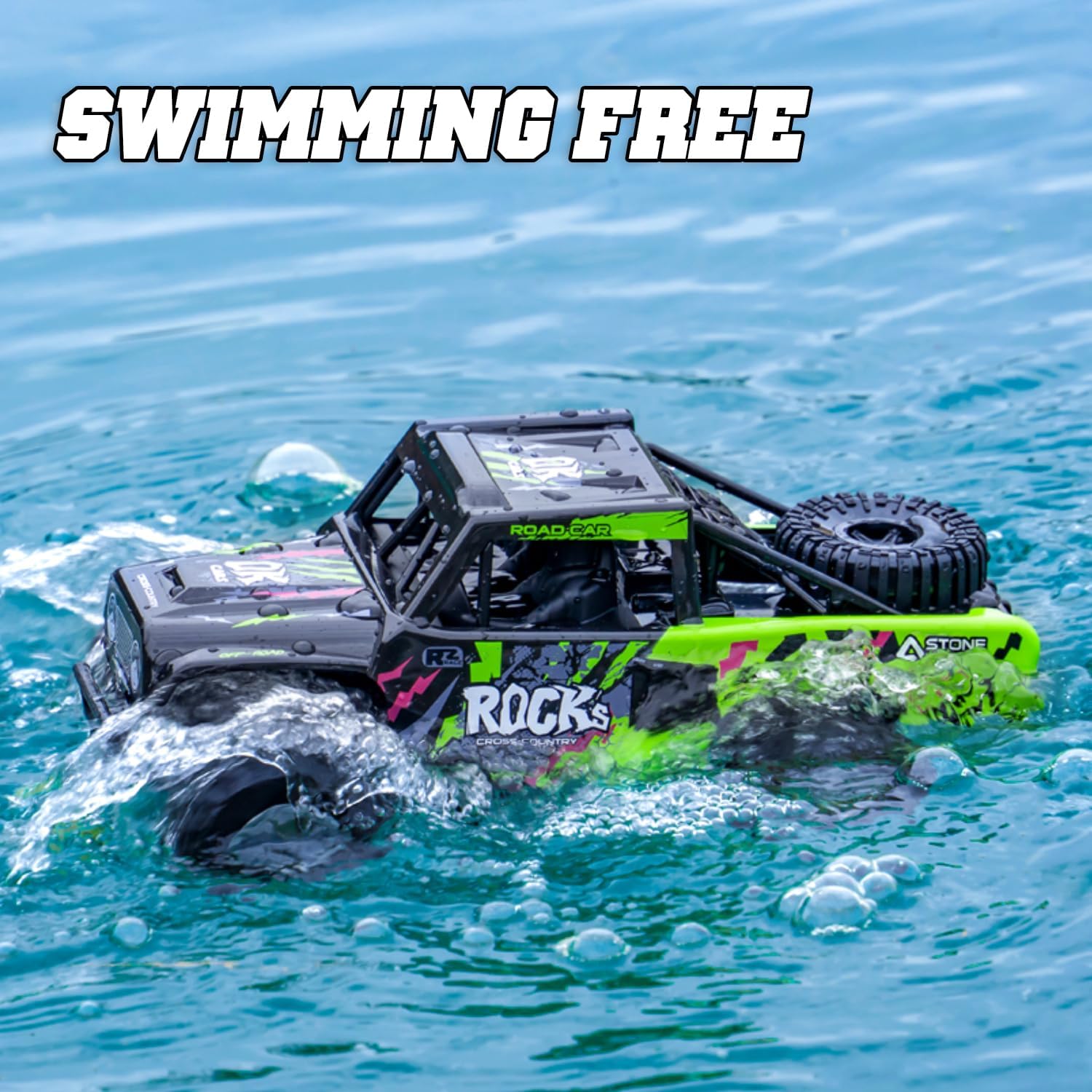 Kb Kaibo Q191 1/16 Scale Waterproof 4WD RC Car Monster Truck