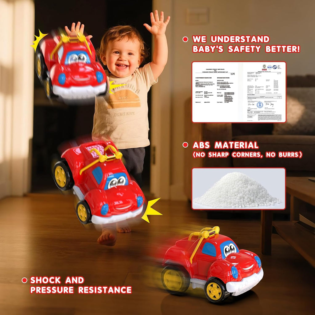 Aeroquest Toddler Remote Control Pickup Truck Toy Cartoon RC Vehicle