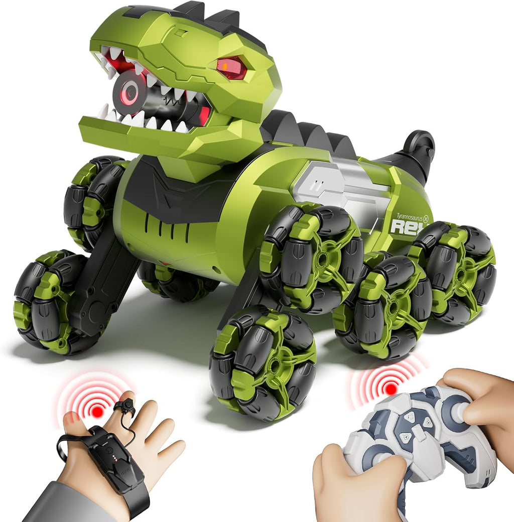 4Drc Remote Control Dinosaur Monster Truck 8WD Gesture Sensing