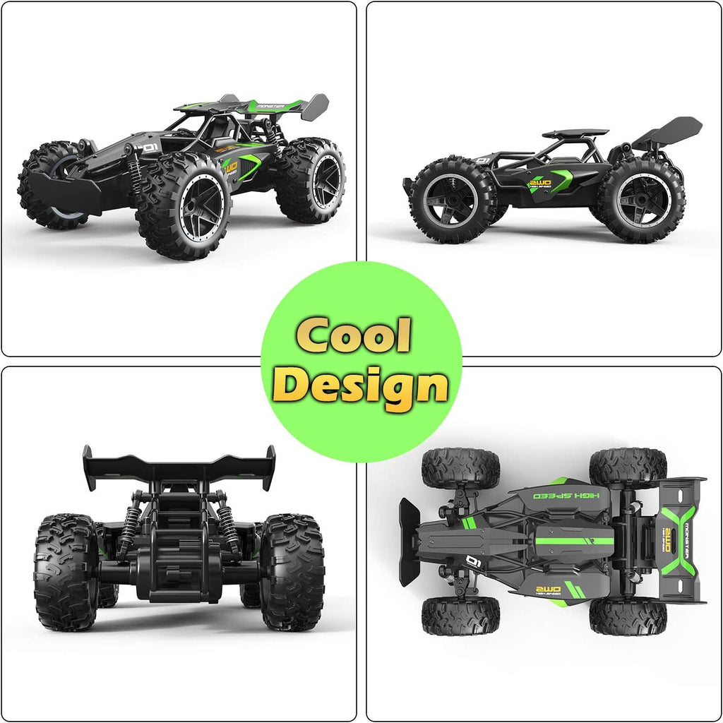 Dodomagxanadu 1/18 Scale 2.4GHz Monster RC Truck Off Road Crawler