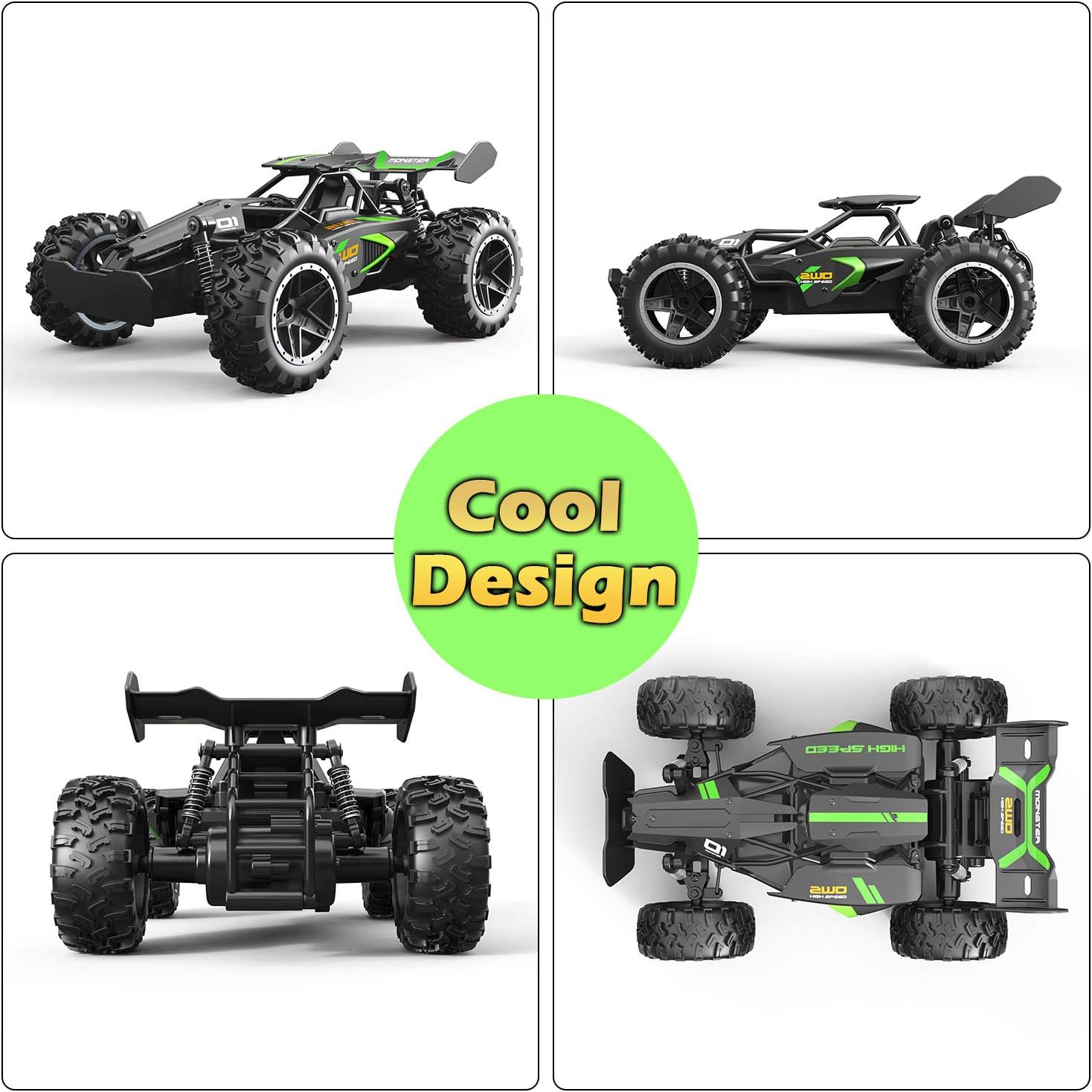 Dodomagxanadu 1/18 Scale 2.4GHz Monster RC Truck Off Road Crawler