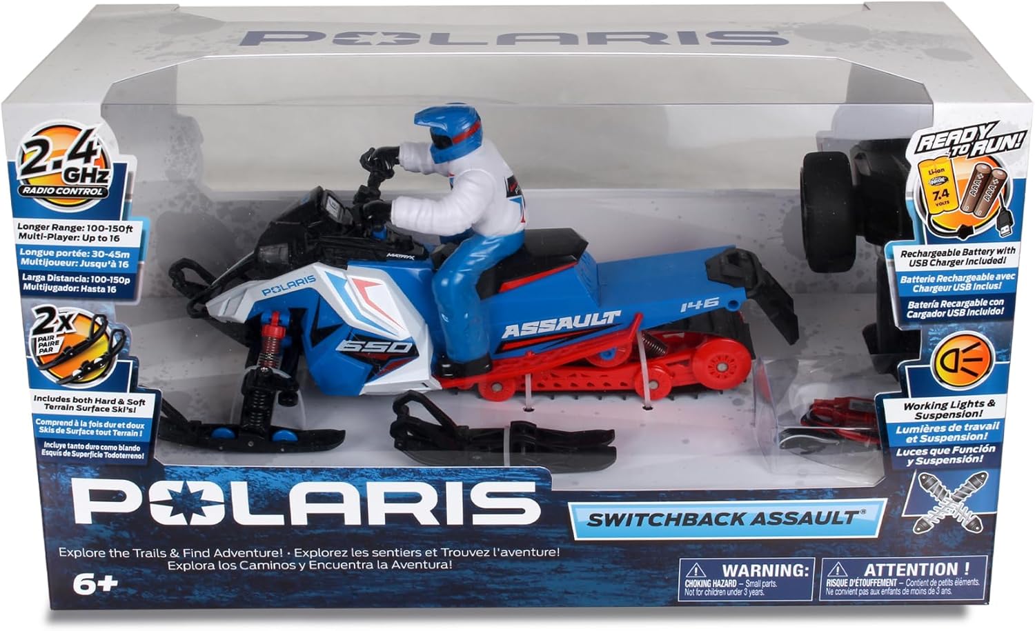 Nkok 2.4GHz Polaris RC RTR Switchback Assault