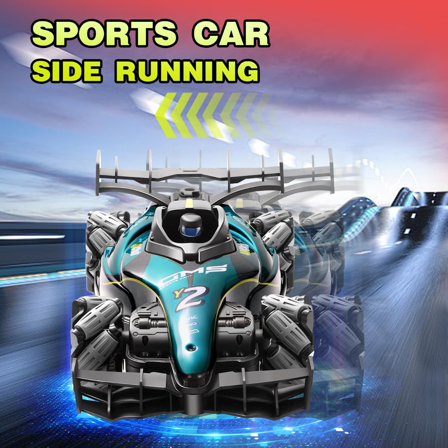 4Drc Y2 1/12 Scale RC Stunt Car Off Road Monster Truck 2.4GHz RTR