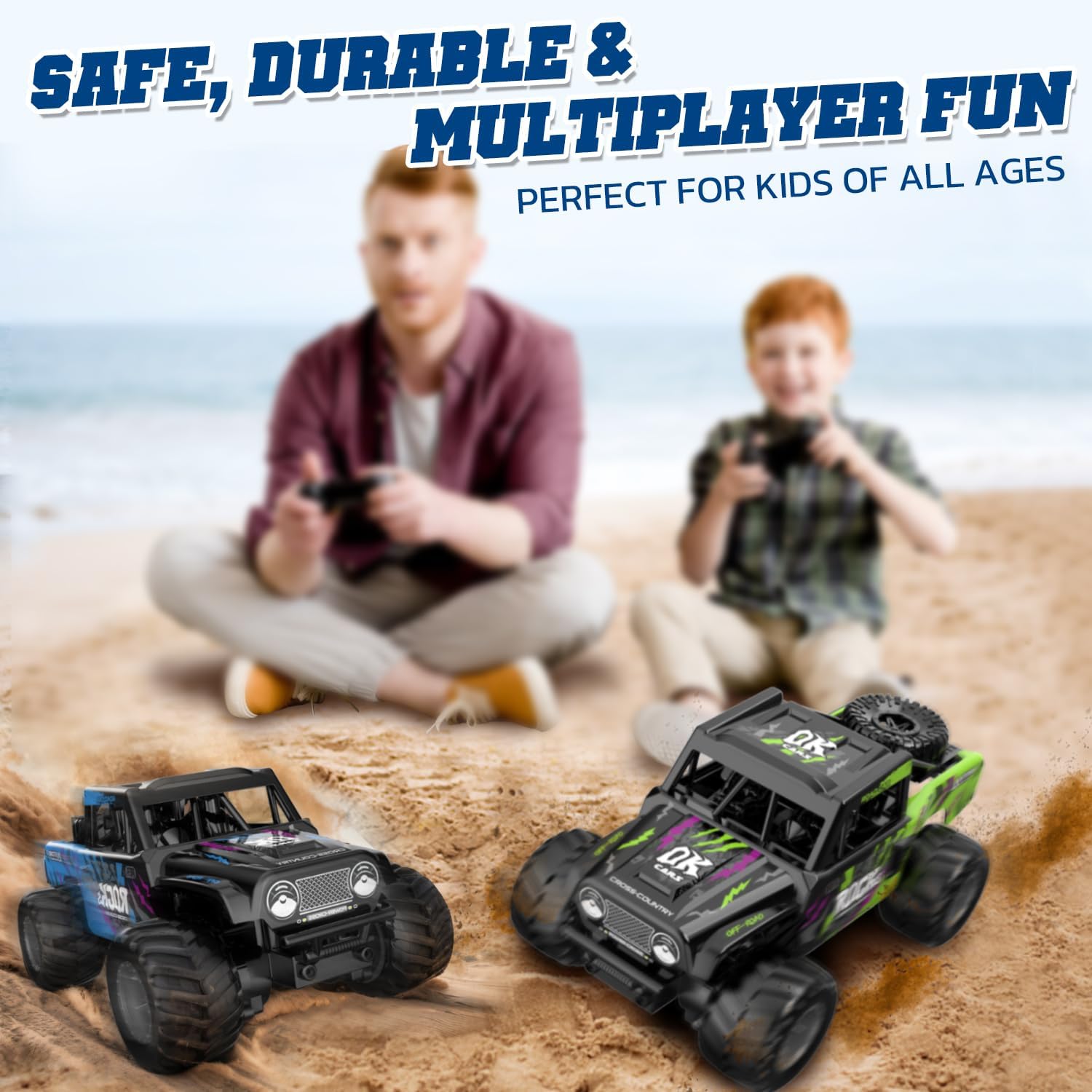 Kb Kaibo Q191 1/16 Scale Waterproof 4WD RC Car Monster Truck
