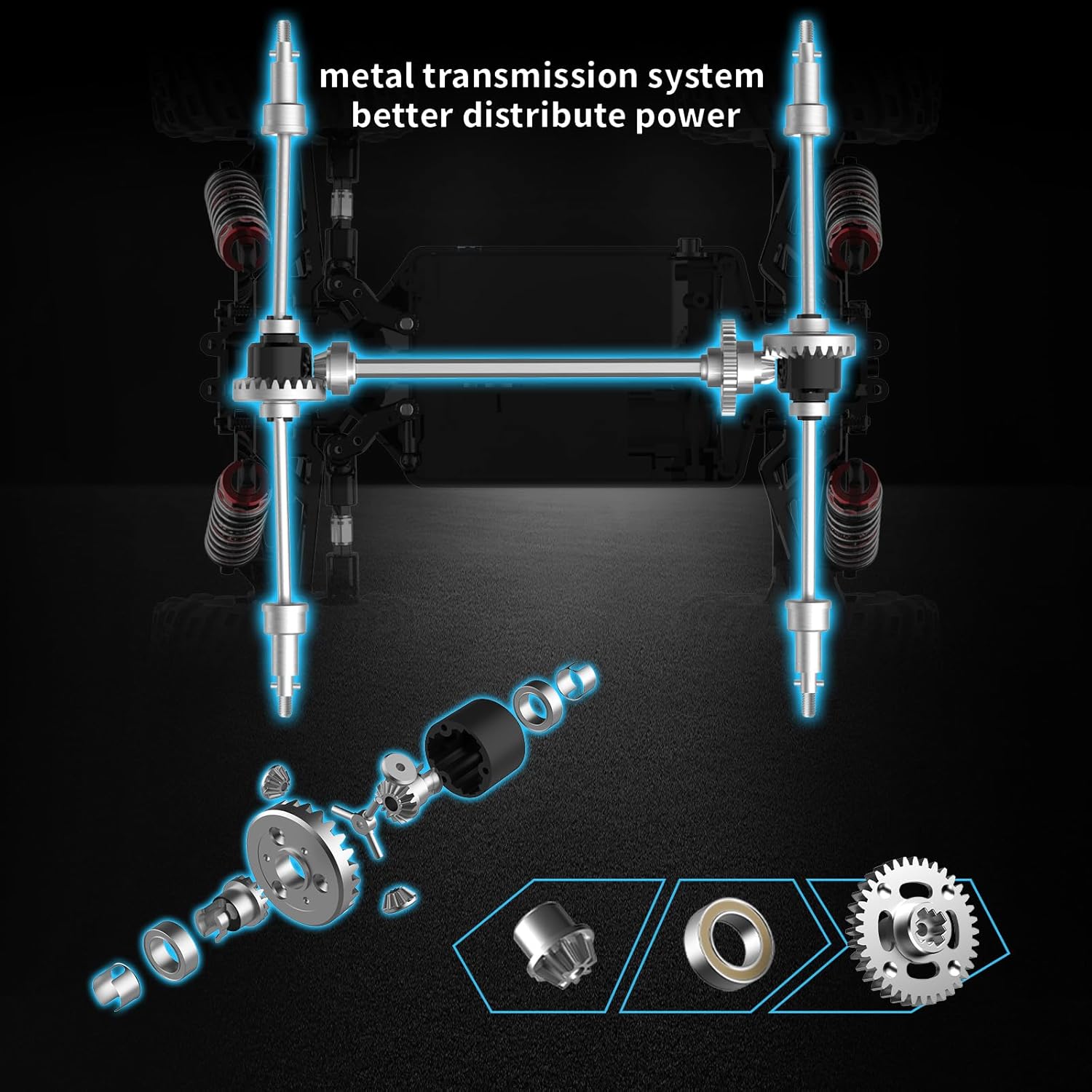 Amazingone 1/20 Scale Brushless RC Buggy 45KMH 4WD RTR
