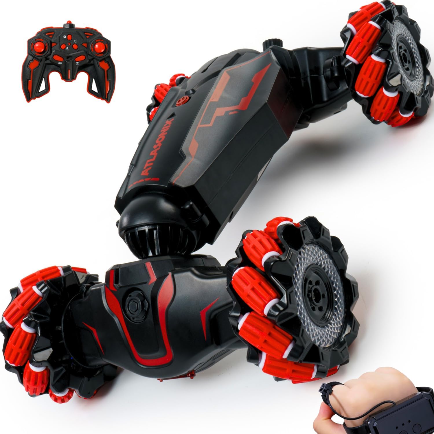 Ag Atlasonix Gesture Sensing RC Stunt Car Hand Controlled 360° Stunts