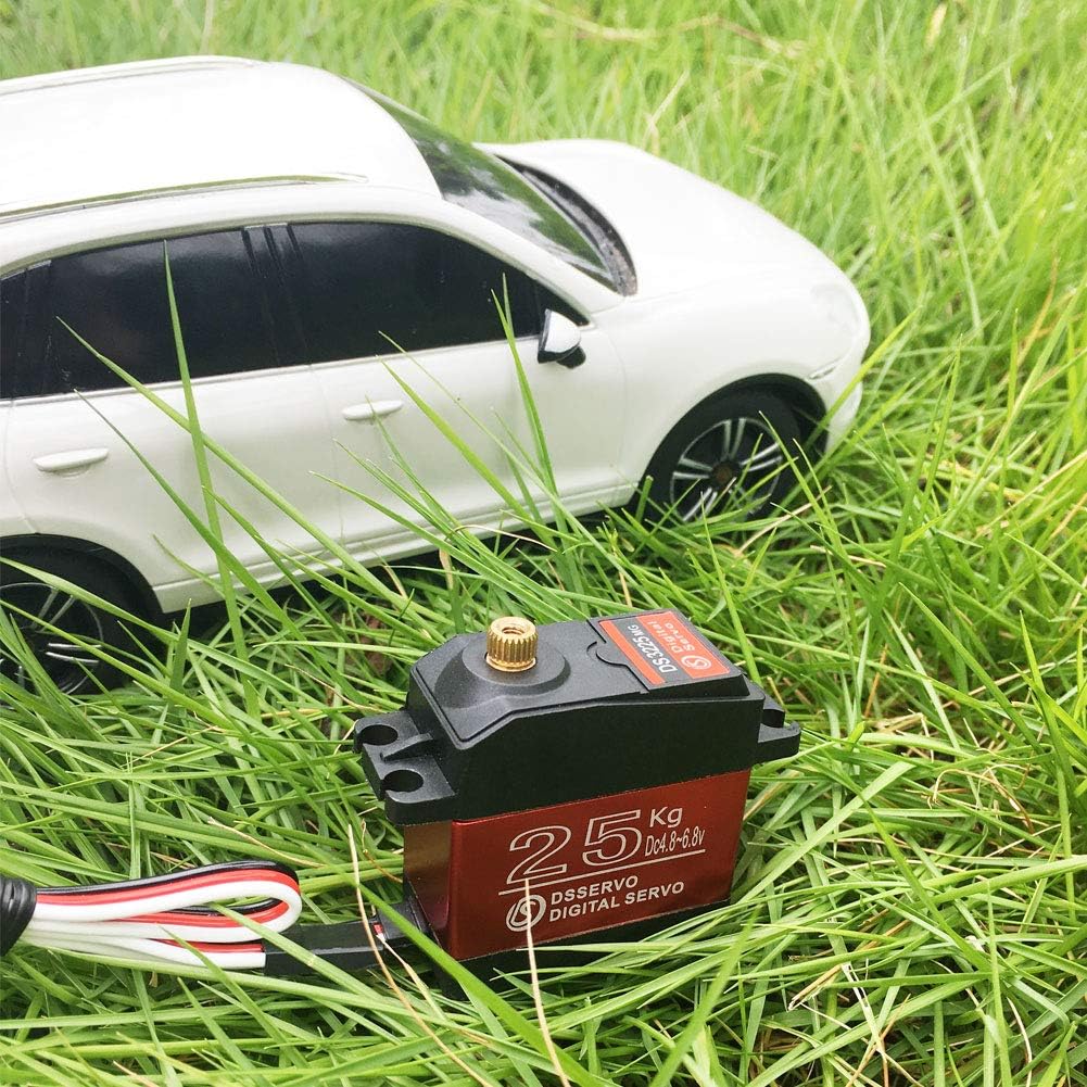 Annimos Pack of 2 Digital Servo 25KG High Torque Waterproof