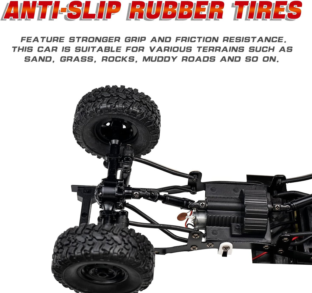 WPL C24 1/16 Scale RC Rock Crawler Truck 4WD 2.4GHz RTR