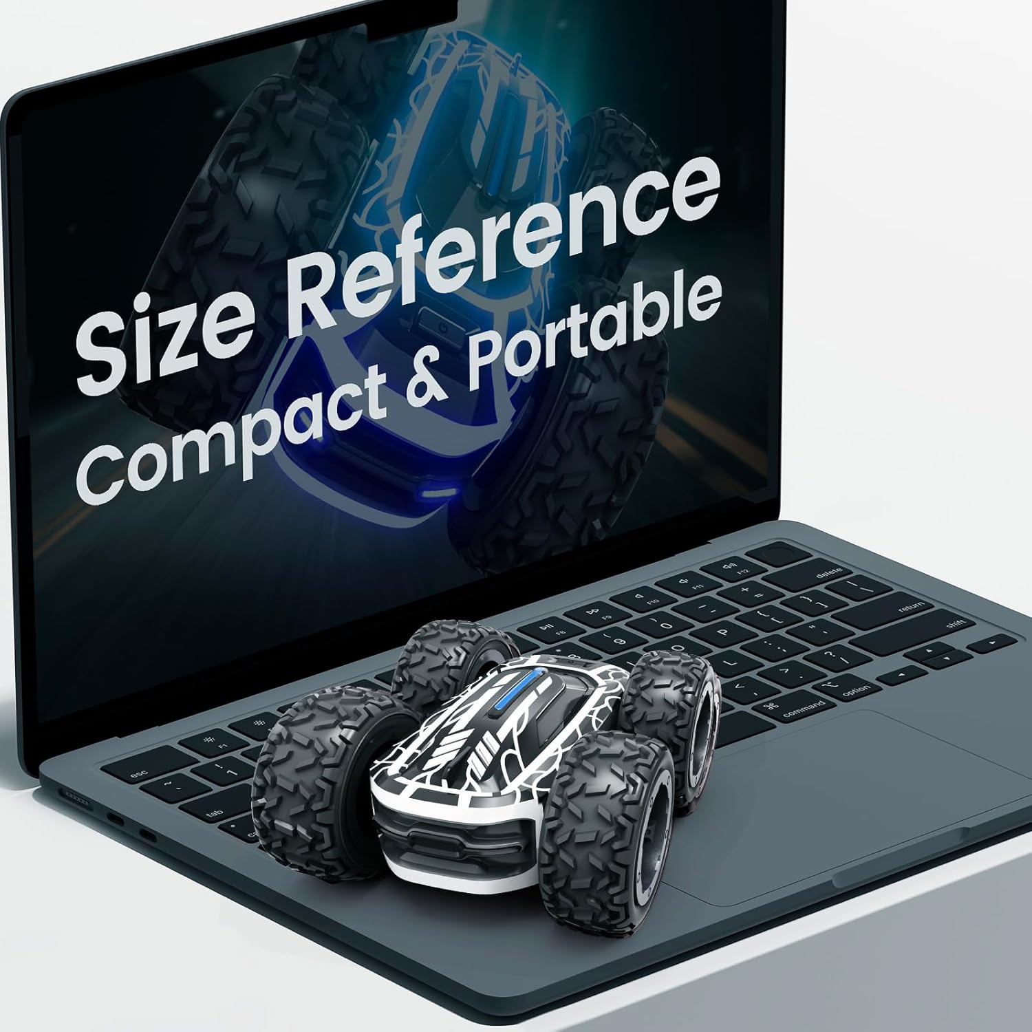 Tecnock 2.4GHz Remote Control Stunt Car 360° Rotating RC Car