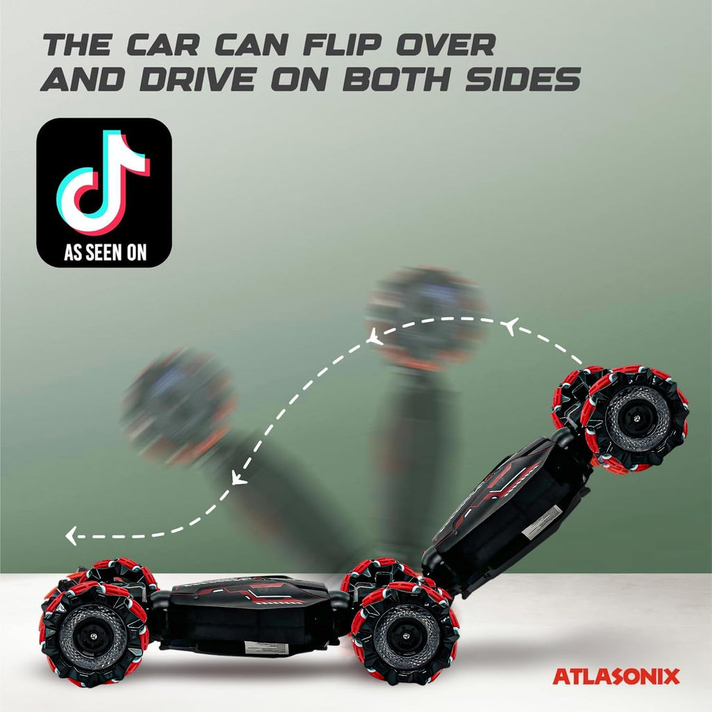 Ag Atlasonix Gesture Sensing RC Stunt Car Hand Controlled 360° Stunts