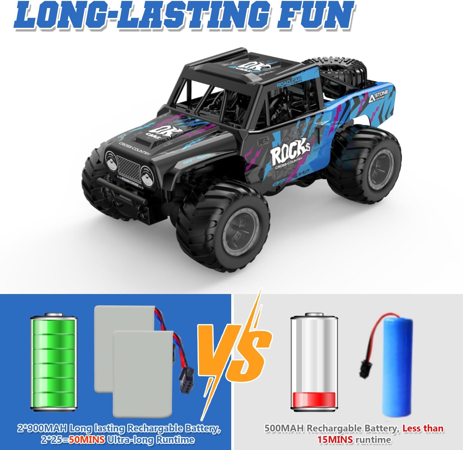 Kb Kaibo Q191 1/16 Scale Waterproof 4WD RC Car Monster Truck