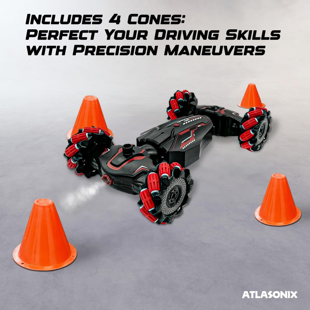 Ag Atlasonix Gesture Sensing RC Stunt Car Hand Controlled 360° Stunts