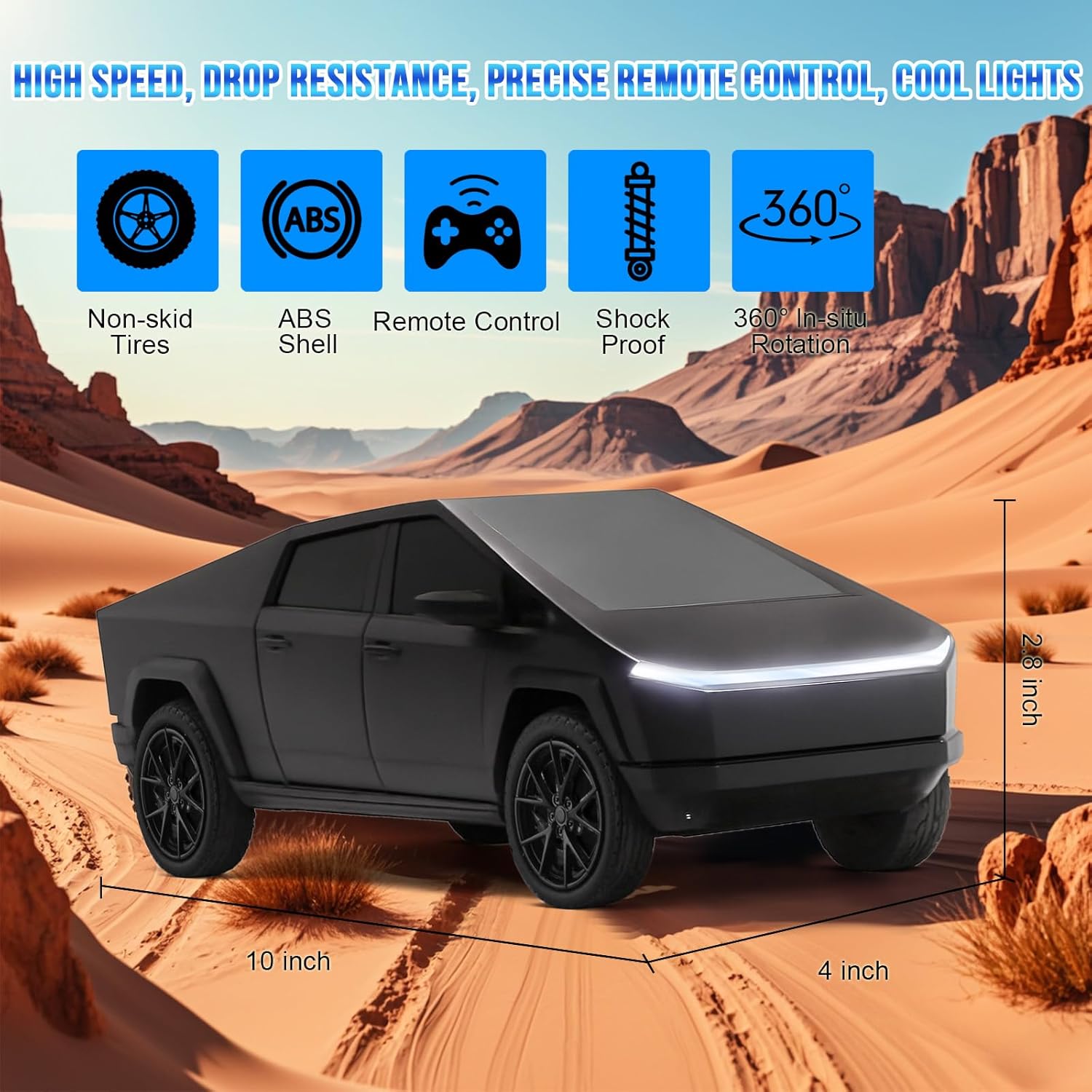 Snowkrystal 1/24 RC Pickup Truck 2.4GHz Off-Road Racing Car