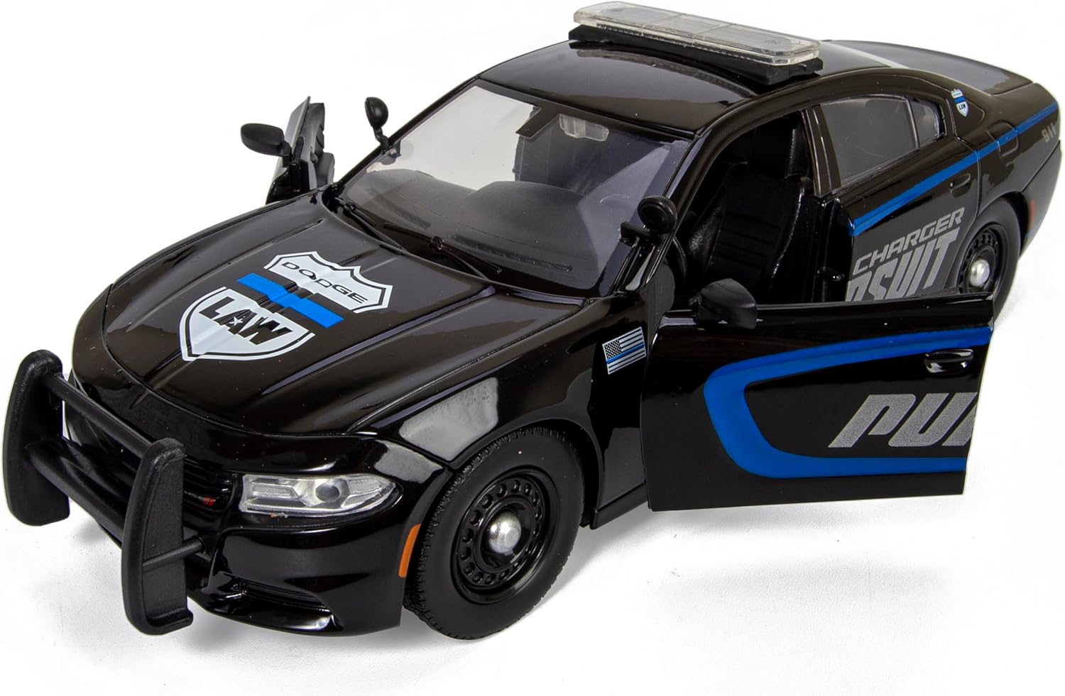 All Star Toys 1/24 Scale Charger Enforcer Police Pursuit Car Diecast