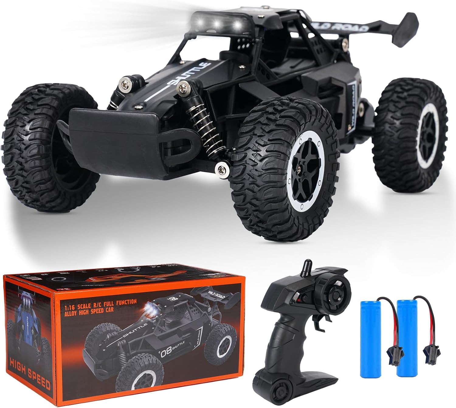 Cosmelab 1/16 Scale 2.4GHz All Terrain Off-Road Monster Truck 20 km/h