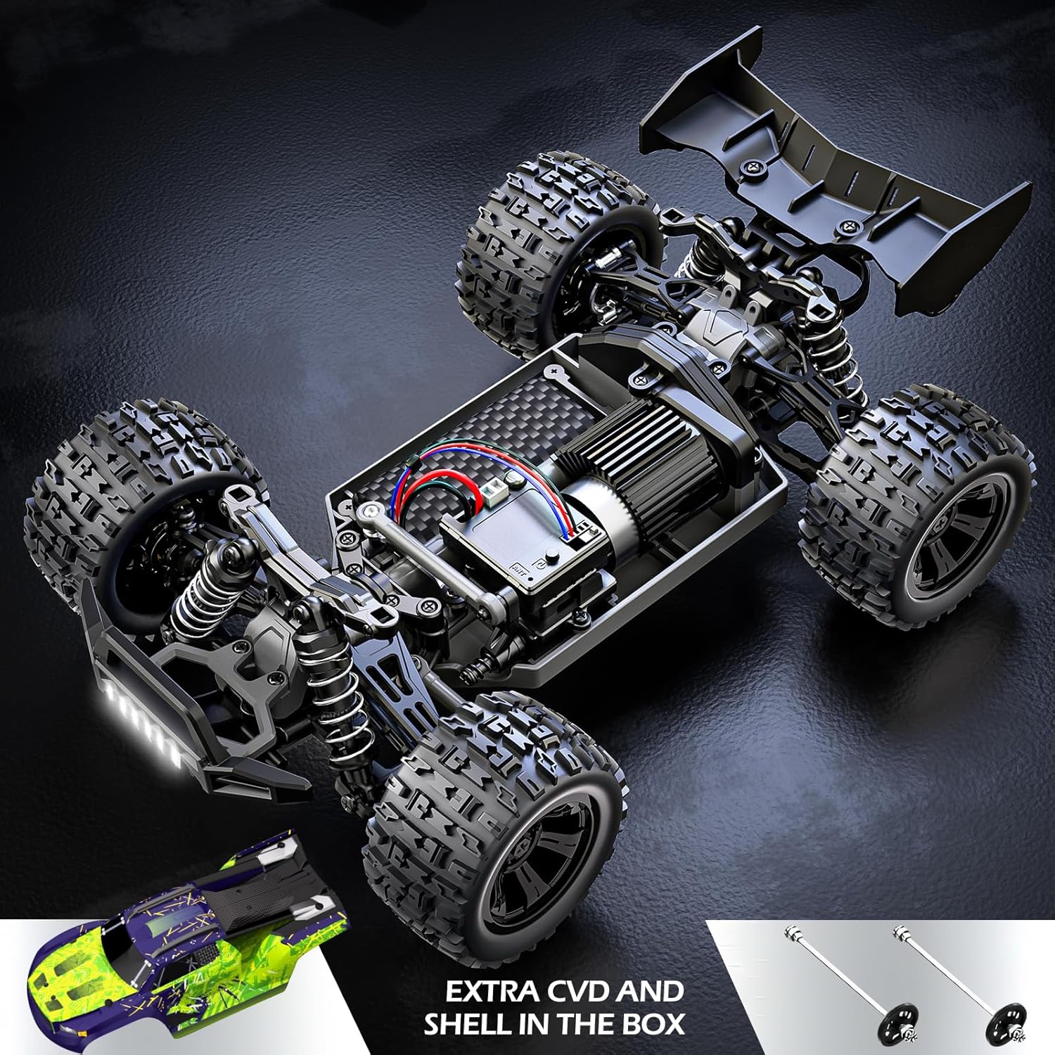 Akeleo 1/18 Scale 4X4 Off-Road RC Truck 36km/h Waterproof