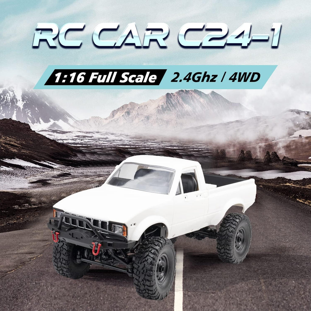 WPL C24 1/16 Scale RC Rock Crawler Truck 4WD 2.4GHz RTR