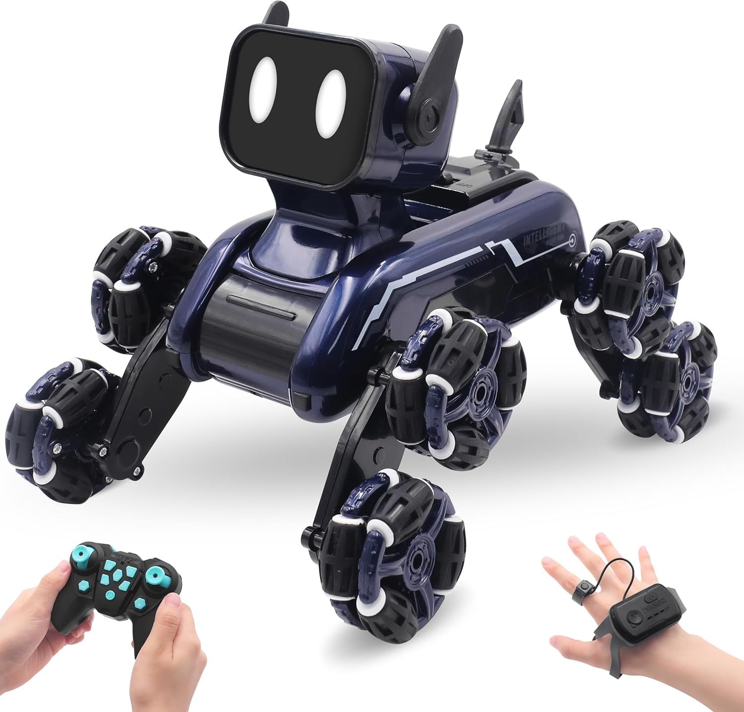 Ammaker 8WD Gesture Sensing Stunt RC Car 2.4GHz Remote Control