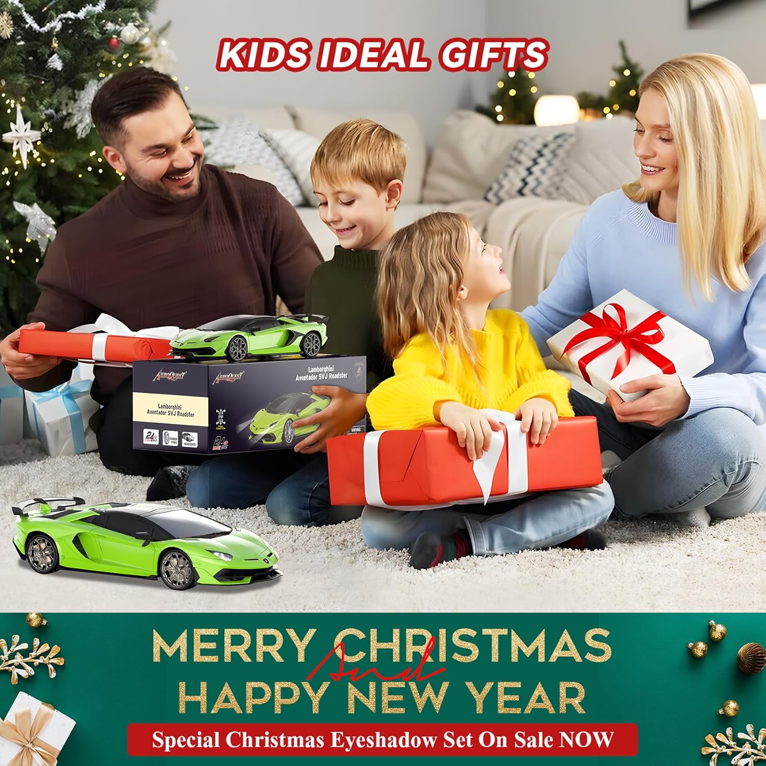 Aeroquest 1/16 Scale Lamborghini Remote Control Car 2.4GHz