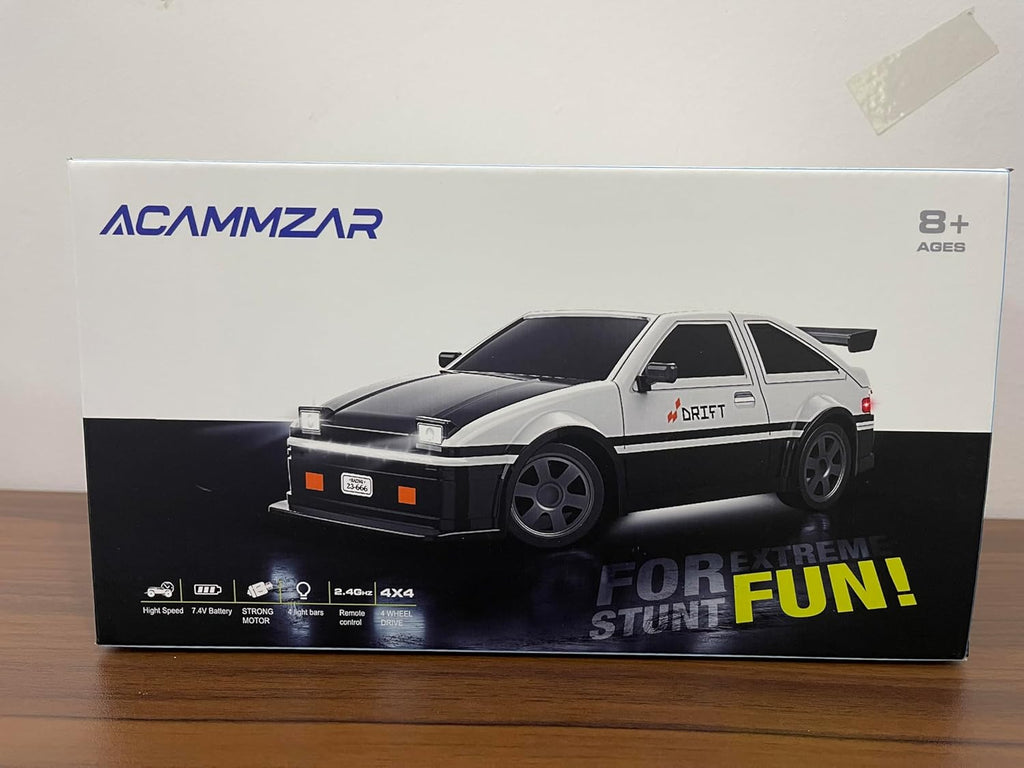 Acammzar 1/16 RC Drift Car 25KM/H 4WD Remote Control Car
