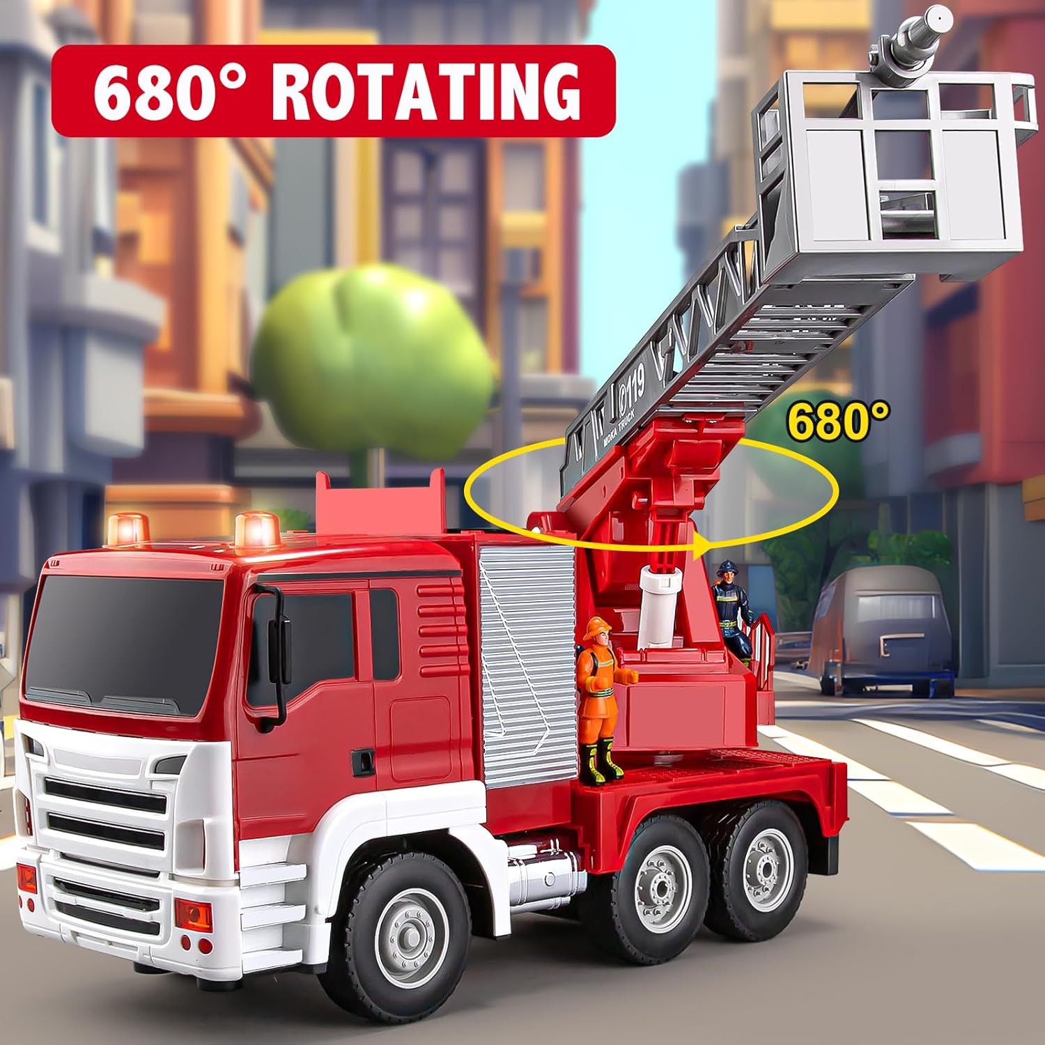 Wemoka 1/16 Scale 13 Channel 2.4GHz Water Spraying