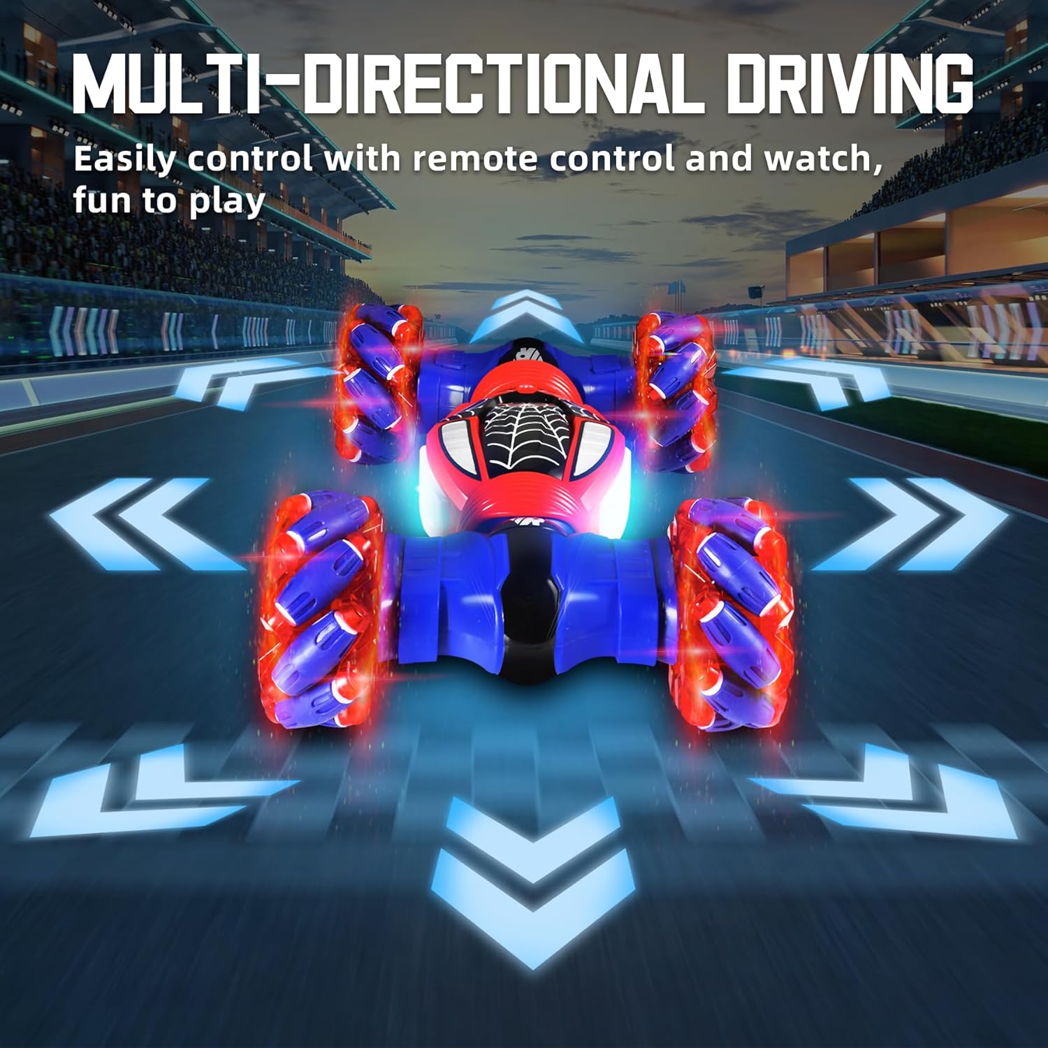 Aidyvoi Spider Gesture Sensing RC Stunt Car 2.4GHz 4WD Off Road