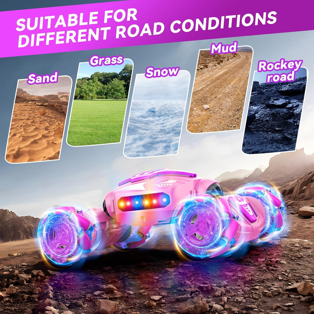 Nicella Gesture Sensing RC Stunt Car 4WD 2.4GHz 360° Rotation