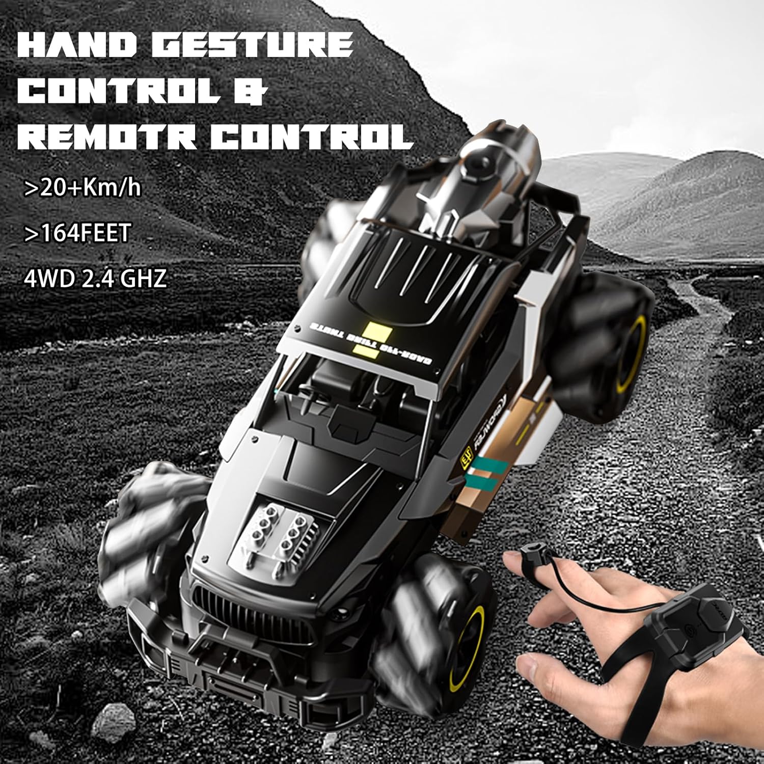 Shantou Xiaowangguo 4DRC 1/12 Scale RC Rock Crawler 2.4GHz 4WD