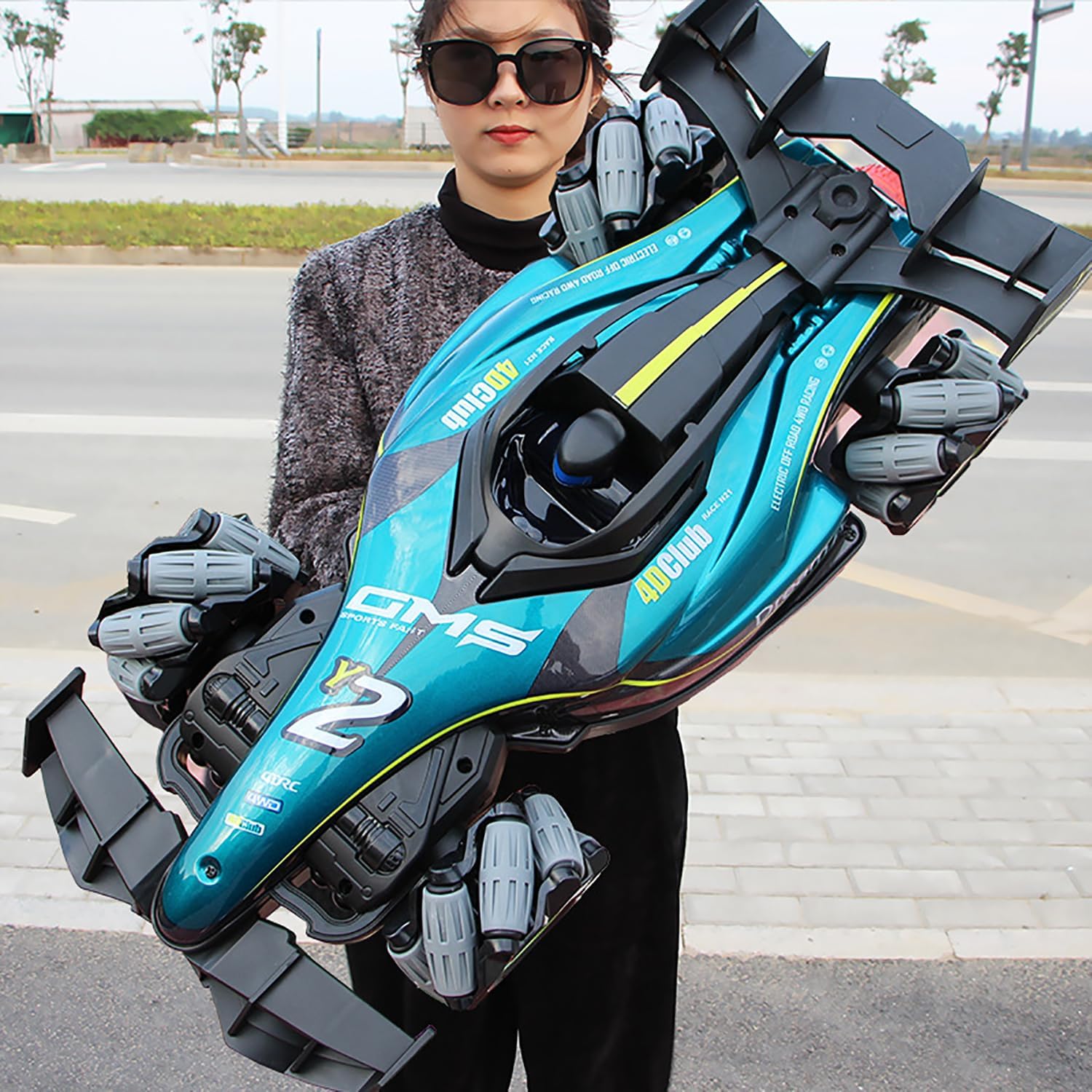 4Drc Y2 1/12 Scale RC Stunt Car Off Road Monster Truck 2.4GHz RTR