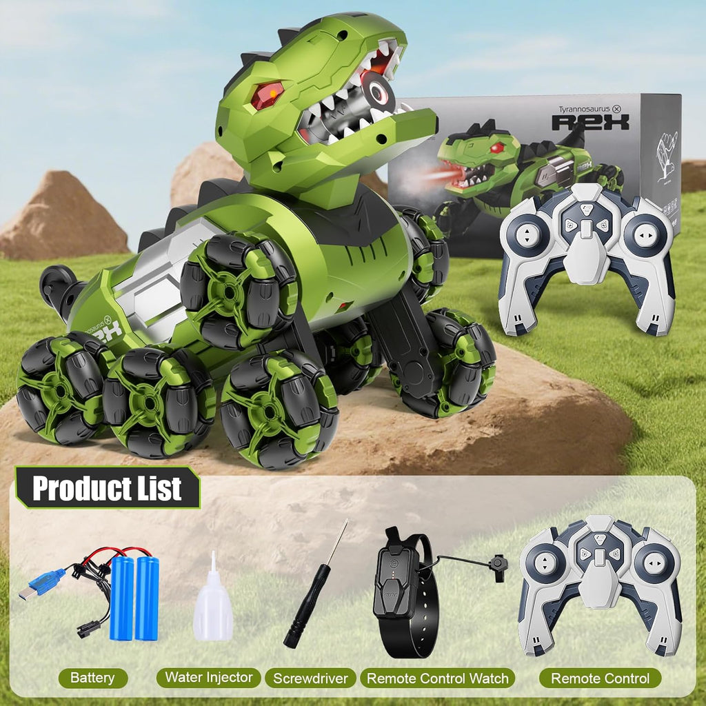 4Drc Remote Control Dinosaur Monster Truck 8WD Gesture Sensing