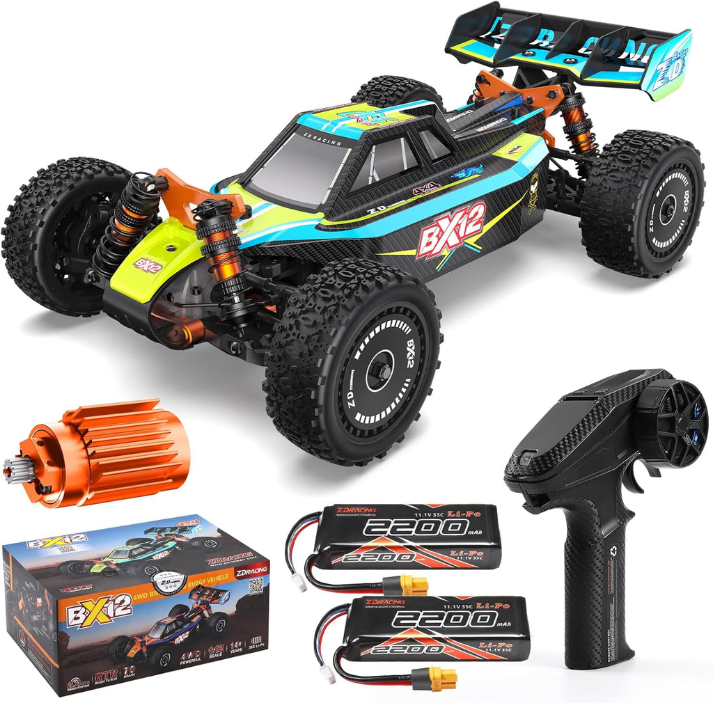 Ainiuniu ZD Racing 1/12 Brushless 4WD Off Road RC Car 42 MPH