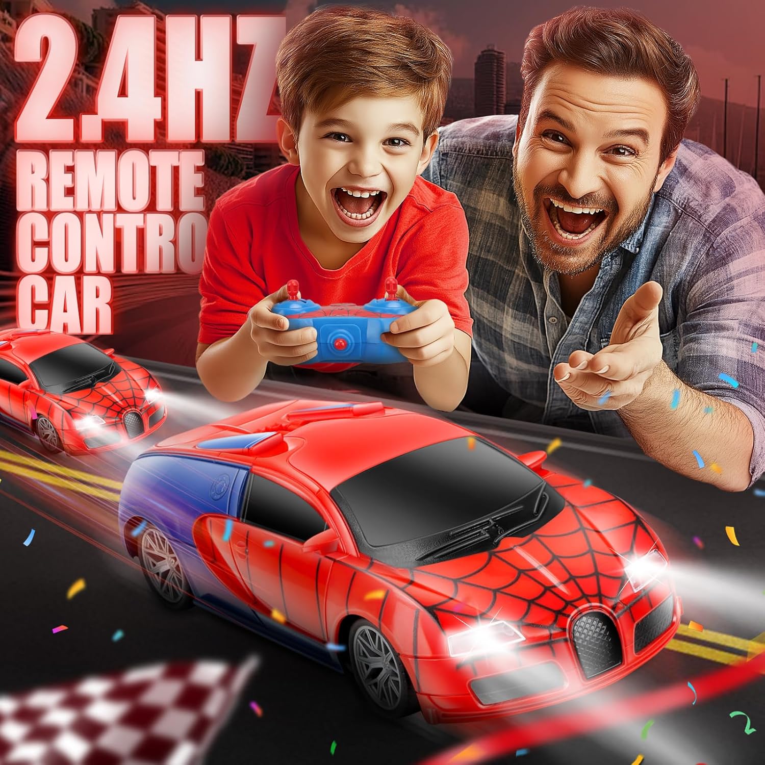 Aooess Remote Control Spider RC Car for Kids